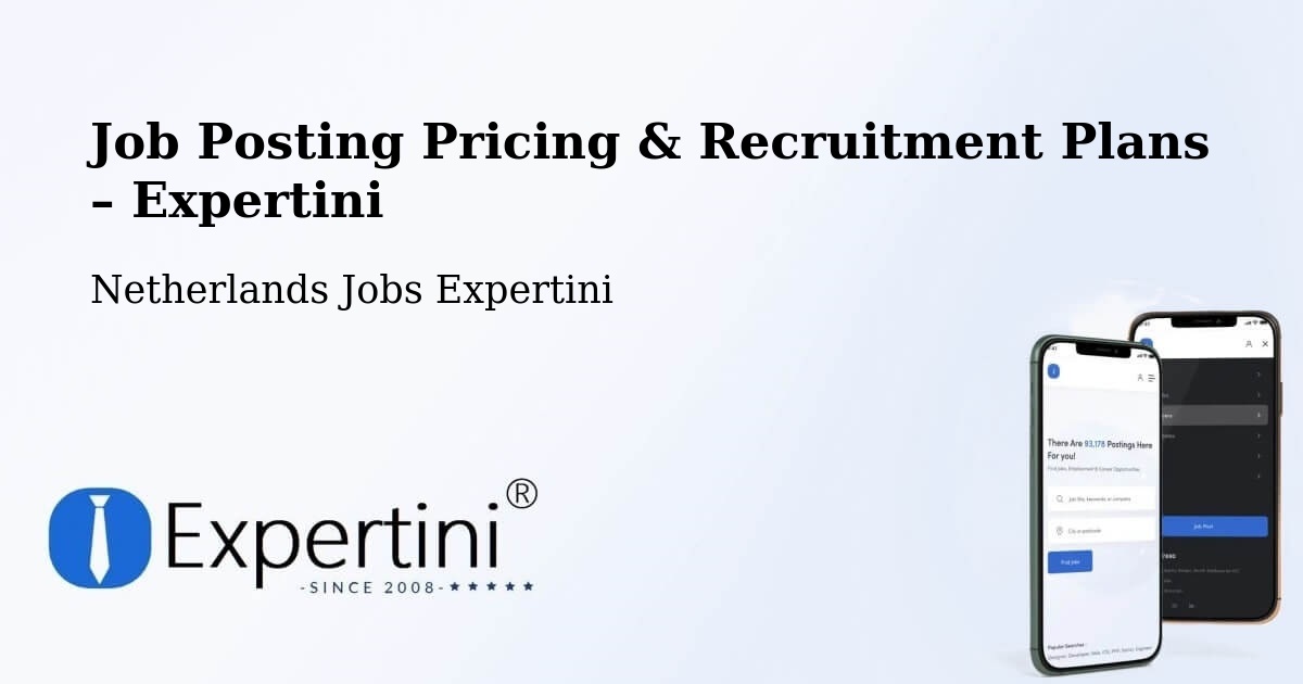 Job Posting Pricing & Recruitment Plans – Geffen - Geffen, Netherlands Jobs Expertini